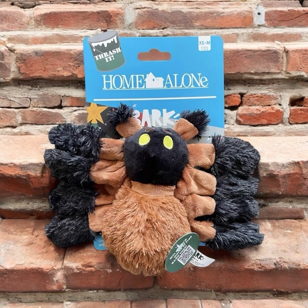 Home Alone Movie‎ Plush Tarantula Spider Christmas Holiday Bark Box Dog Toy